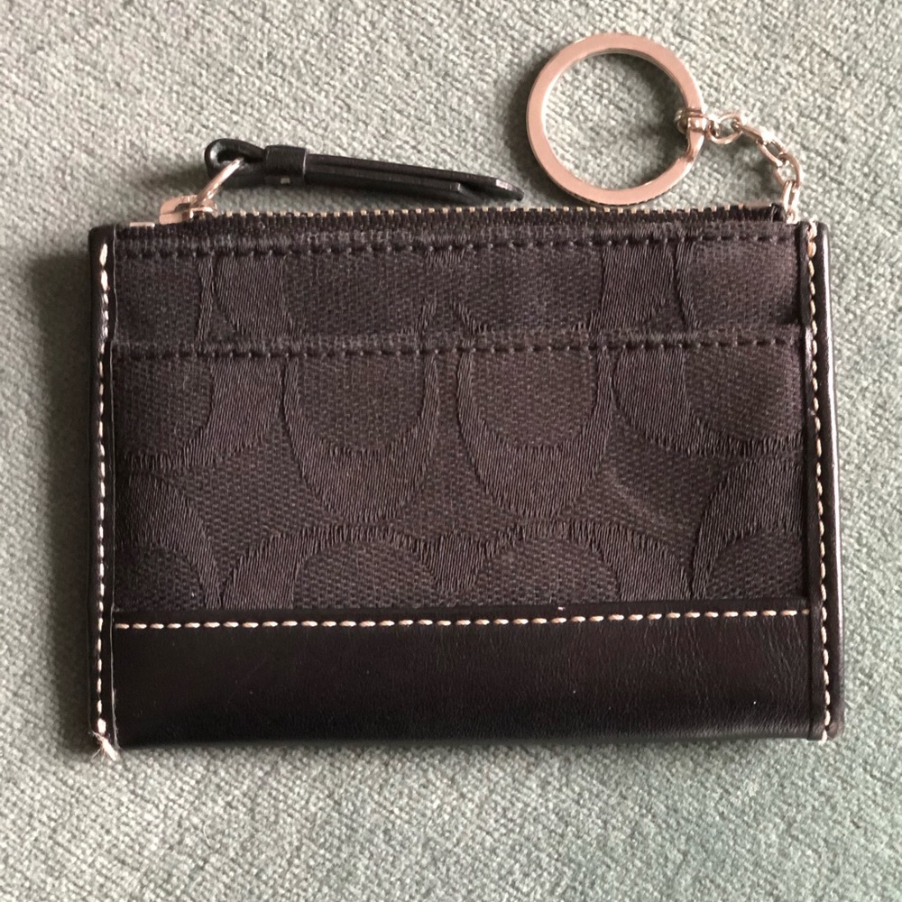Coach mini skinny wallet